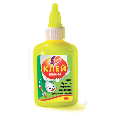 Клей ПВА-М ЛУЧ (бумага, картон, кожа, ткань, дерево), 65 г, 20С 1352-08 фото 2 Клей ПВА-М ЛУЧ (бумага, картон, кожа, ткань, дерево), 65 г, 20С 1352-08 фото 2