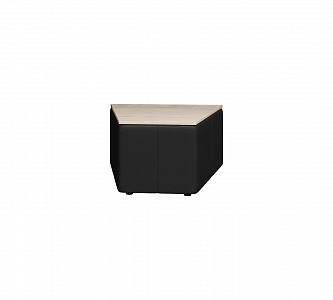Оригами. Стол трапеция. Ecotex 3001. ЛДСП ясень.