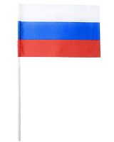 Флаг России с древком 40см